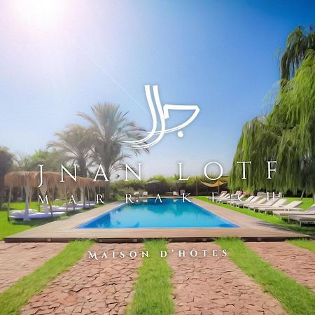 Maison hôte Jnan Lotf Marrakech El Harkat Exterior foto