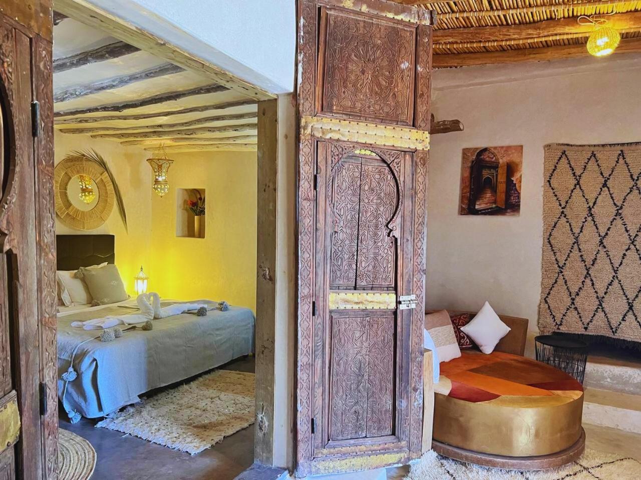 Maison hôte Jnan Lotf Marrakech El Harkat Exterior foto
