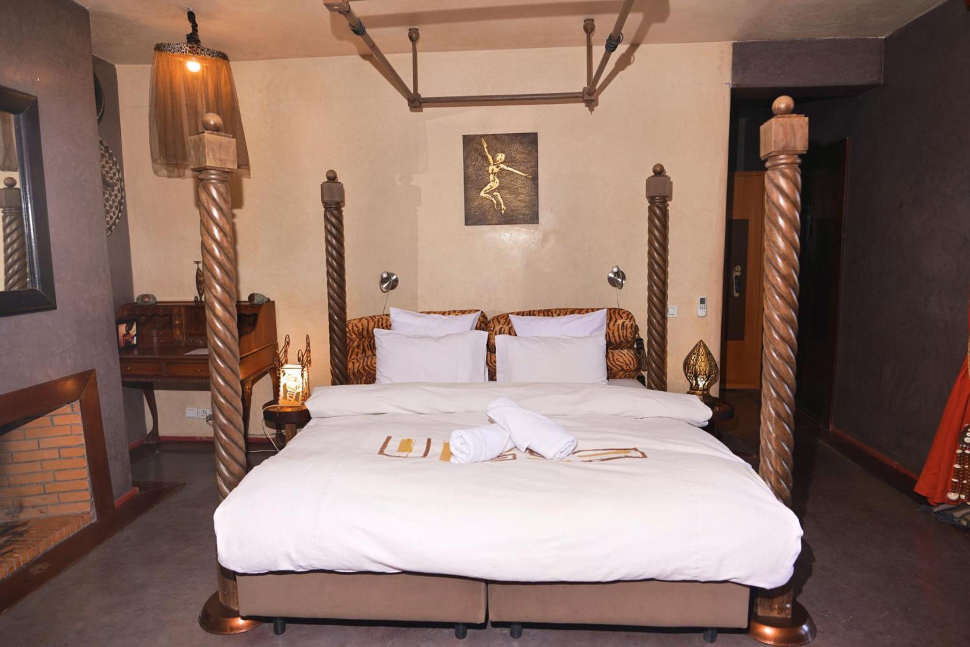 Maison hôte Jnan Lotf Marrakech El Harkat Exterior foto